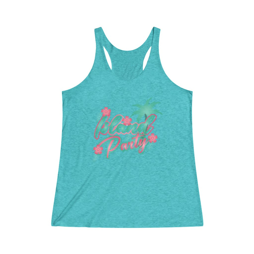 Island Party Racerback Tank