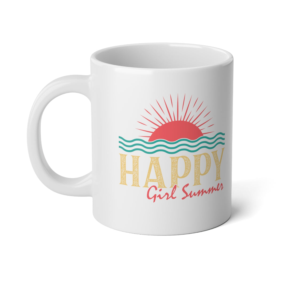 Happy Girl Summer Jumbo Mug, 20oz