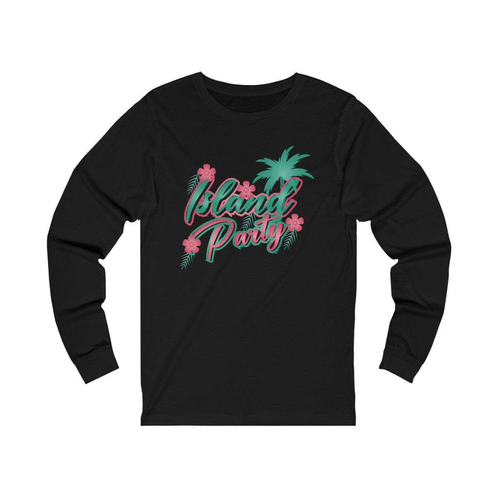 Island Party Long Sleeve Graphic Tee