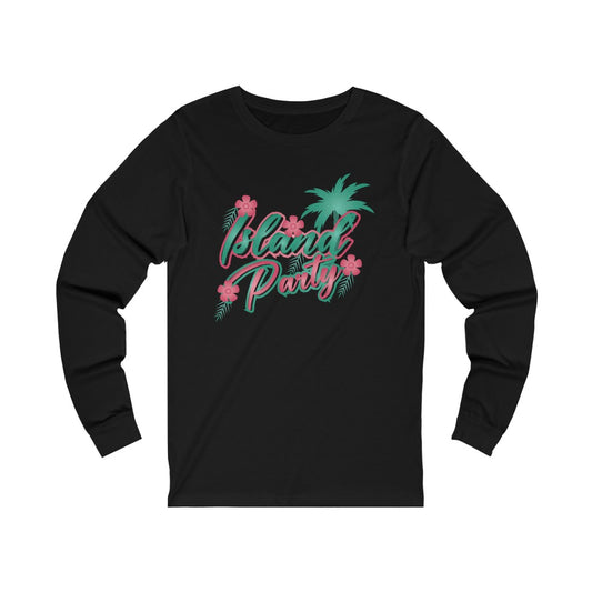 Island Party Long Sleeve Graphic Tee