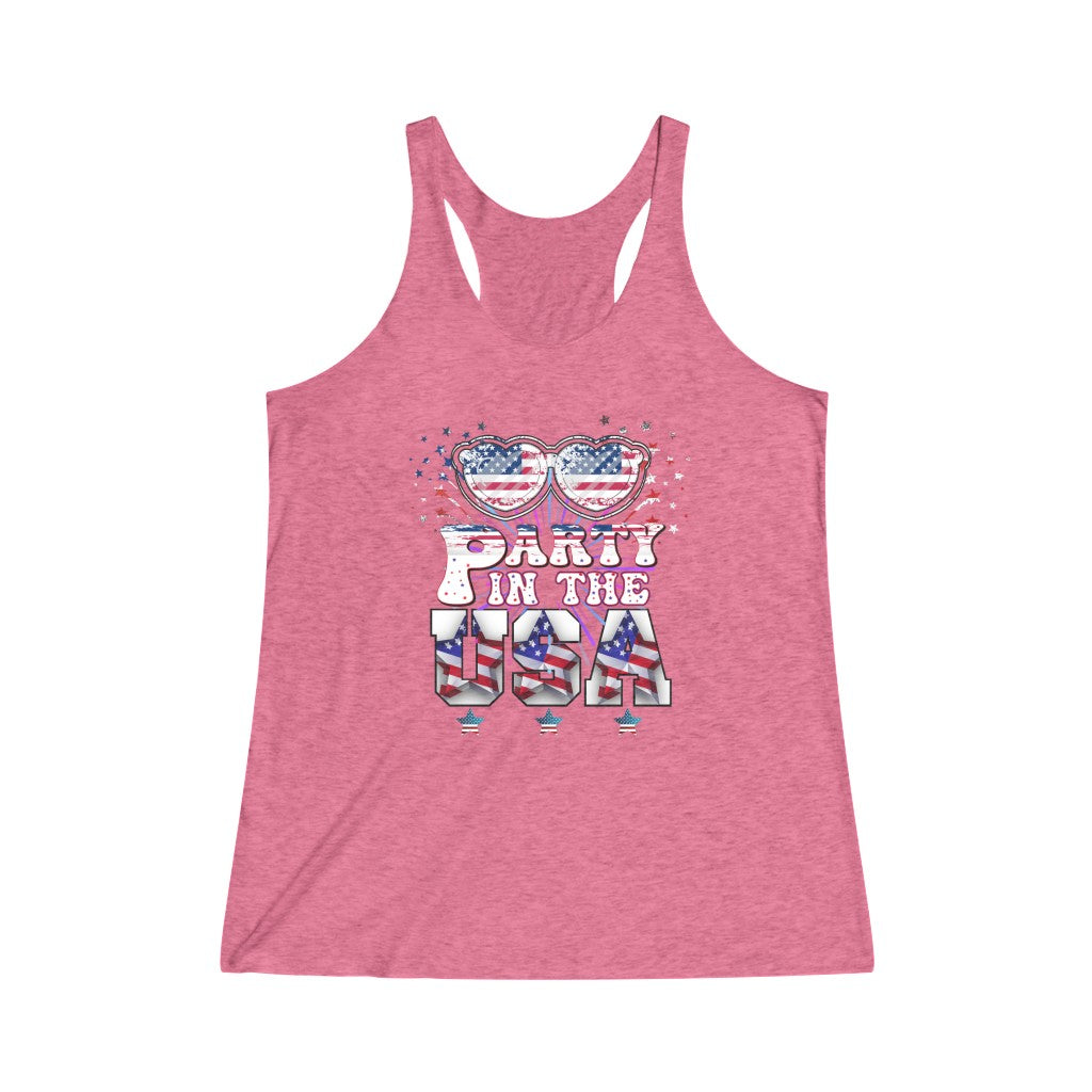 Party In The USA Racerback Tank