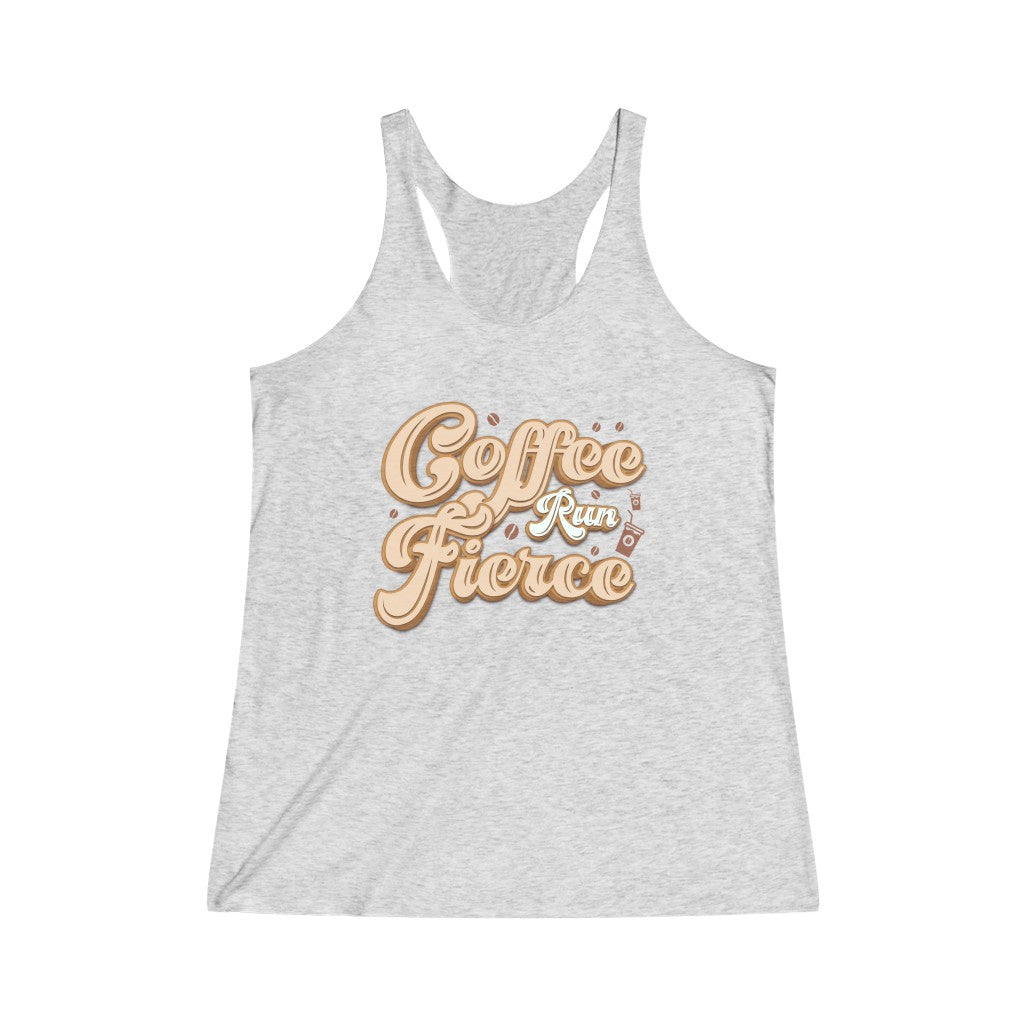 Coffee Run Fierce Racerback Tank