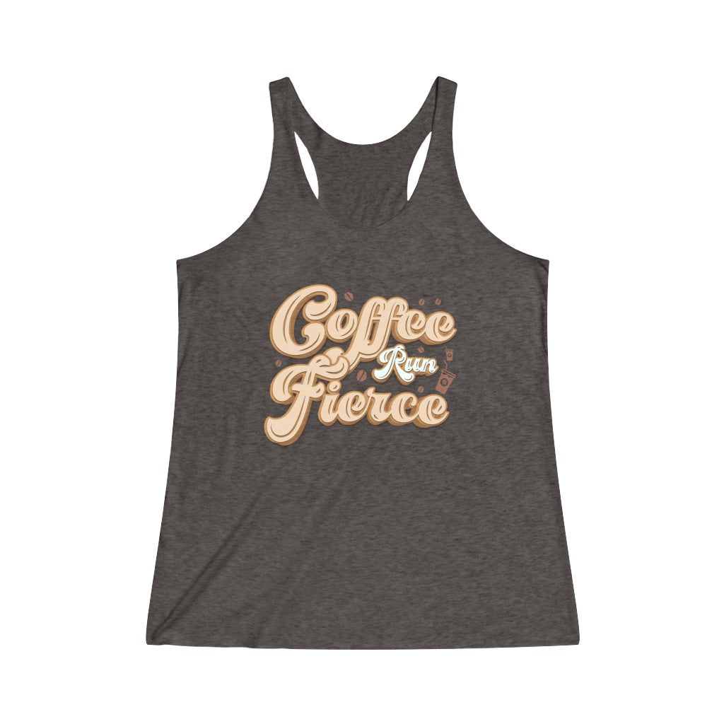 Coffee Run Fierce Racerback Tank