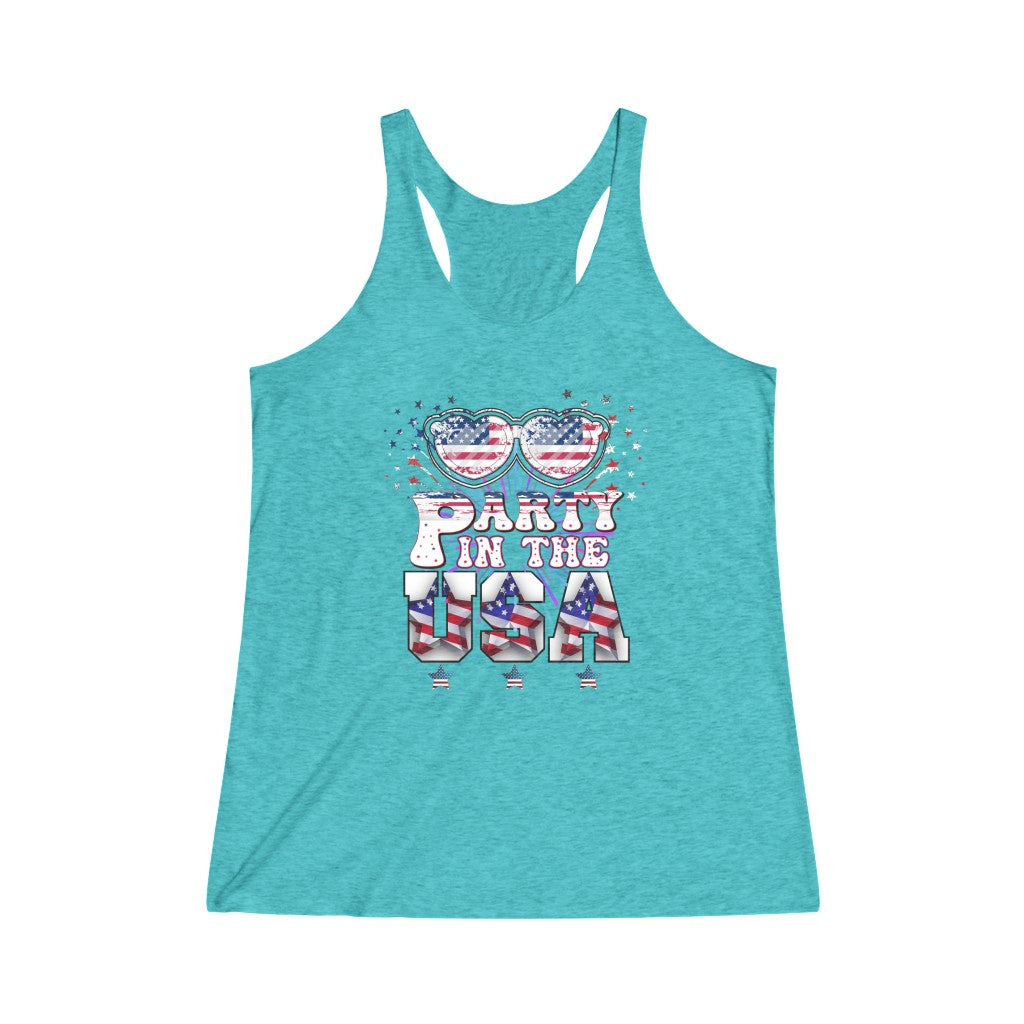 Party In The USA Racerback Tank