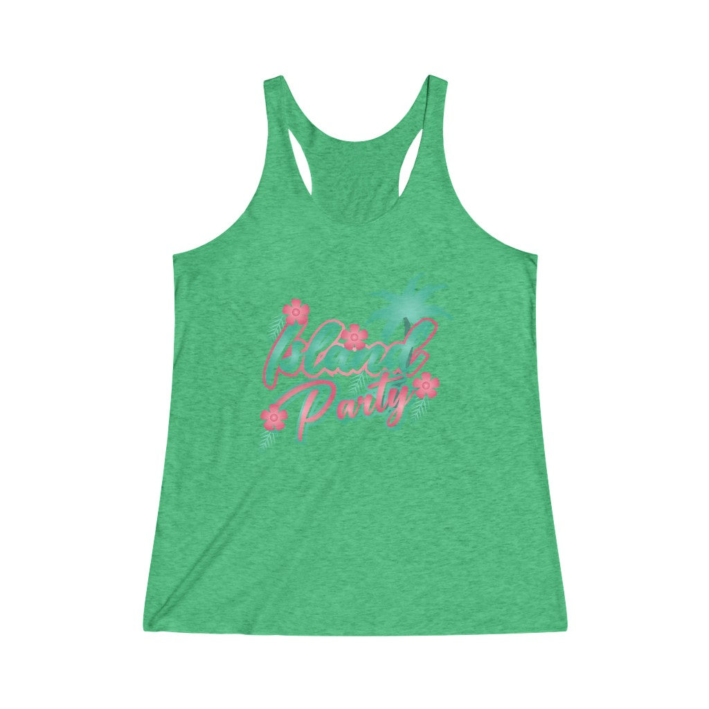 Island Party Racerback Tank