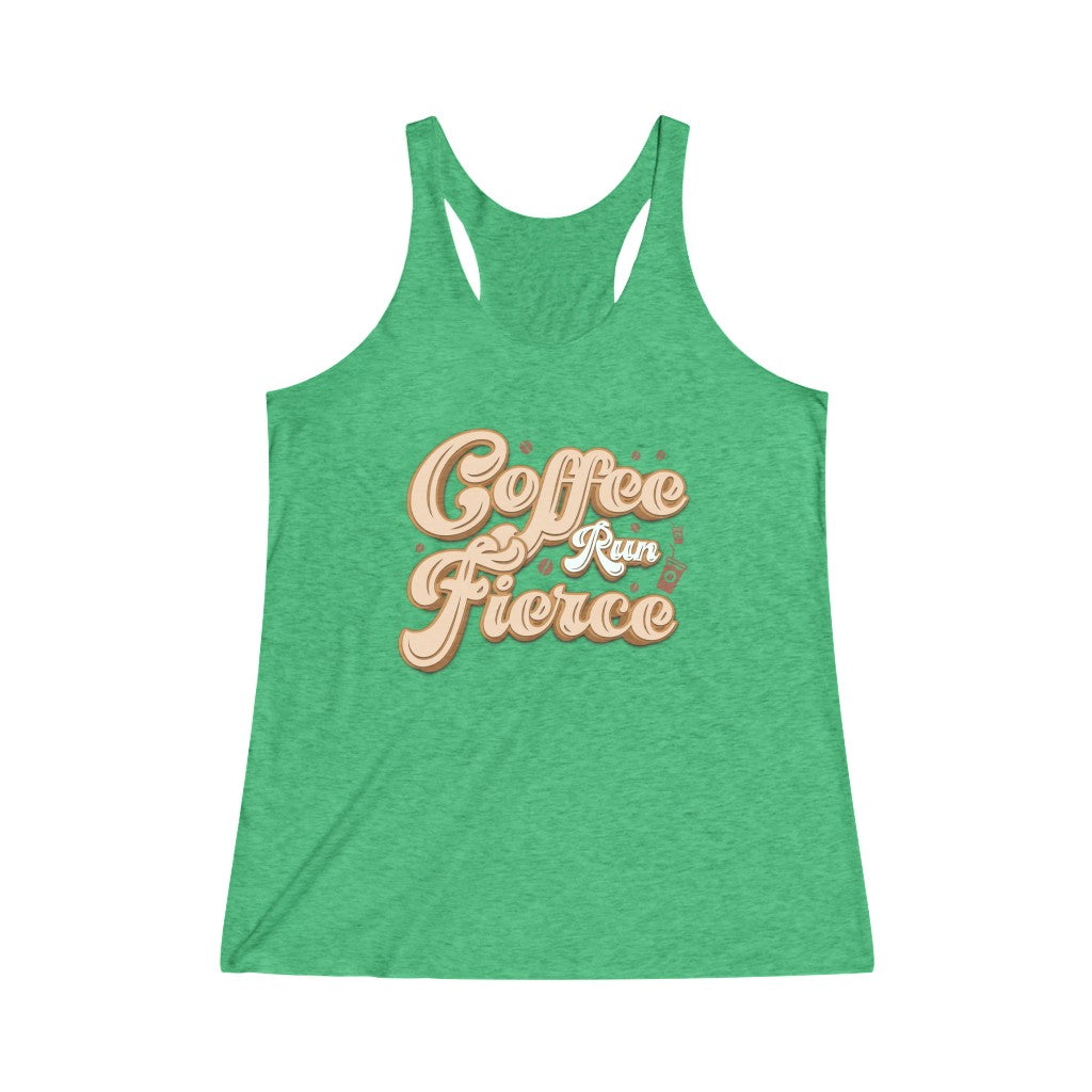 Coffee Run Fierce Racerback Tank