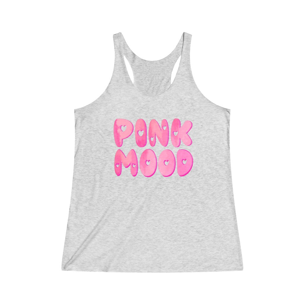 Pink Mood Racerback Tank