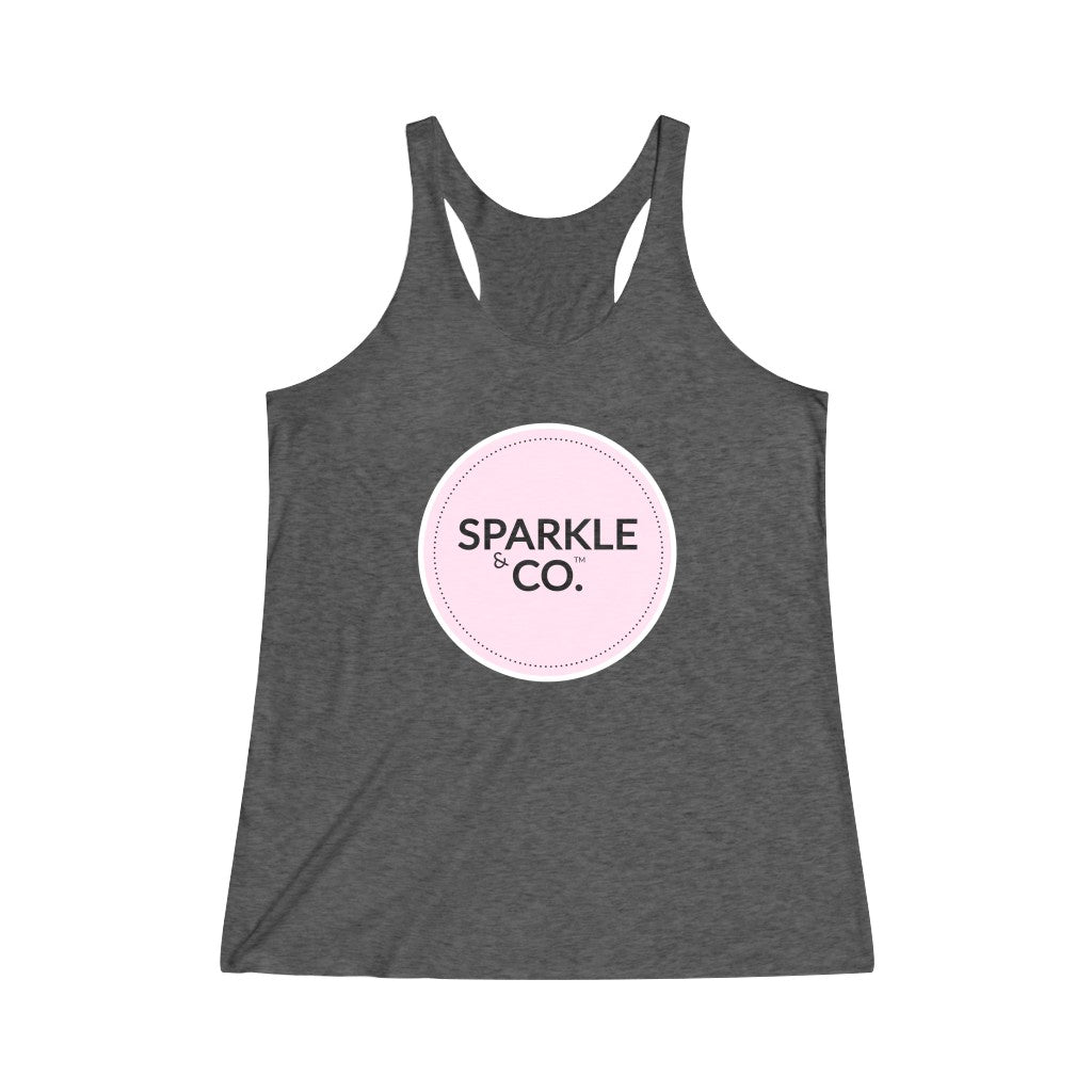 Sparkle & Co. Logo Racerback Tank