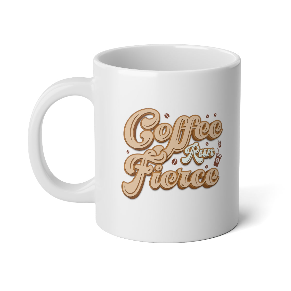 Coffee Run Fierce Jumbo Mug, 20oz