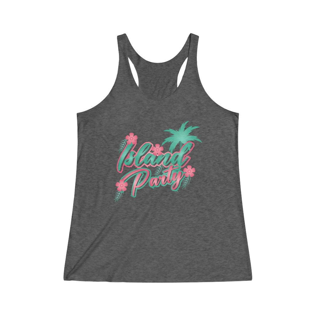 Island Party Racerback Tank