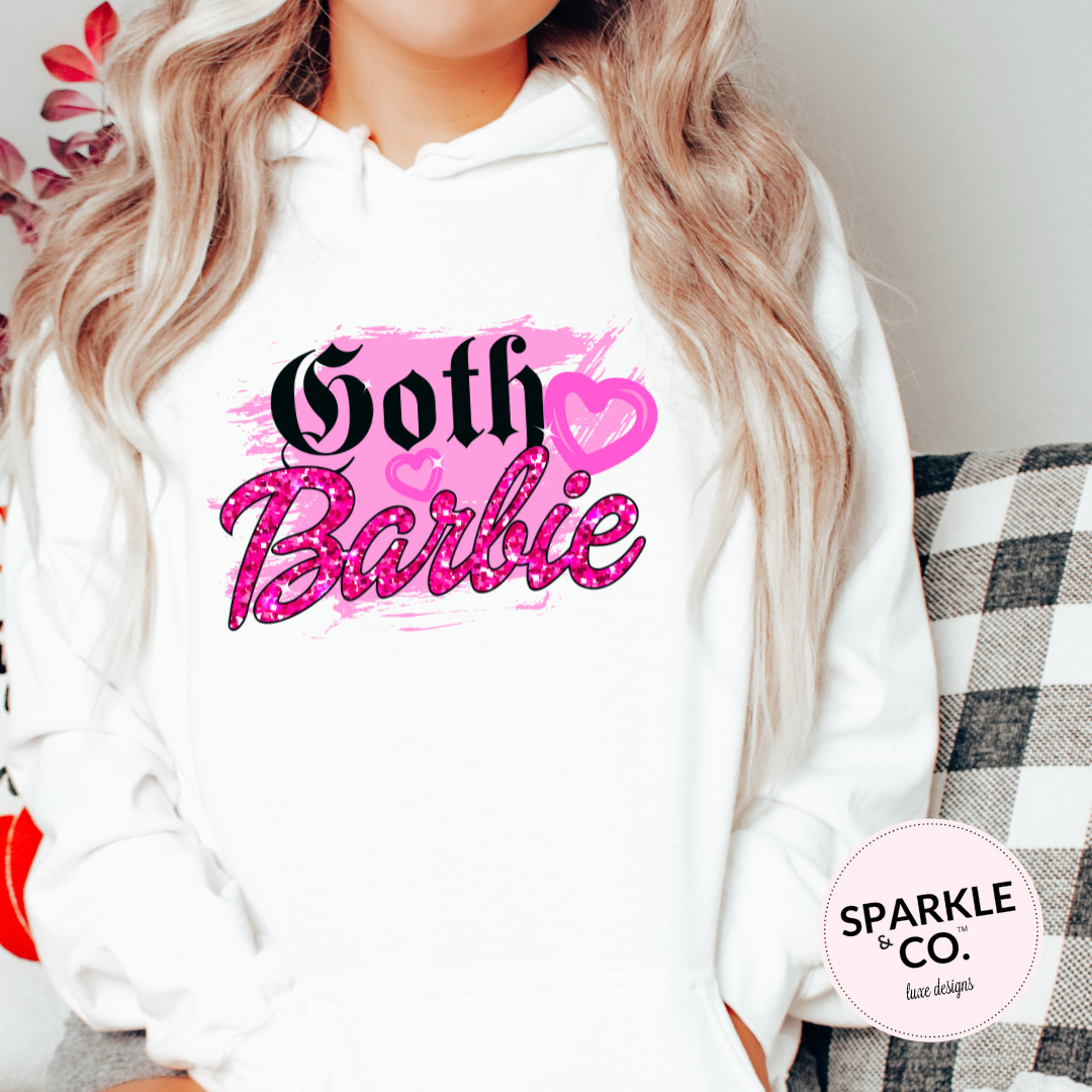 Goth B Hooded Sweatshirt