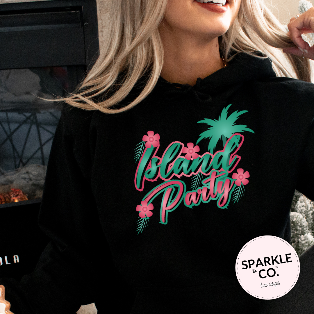 Island Party Hooded Sweatshirt