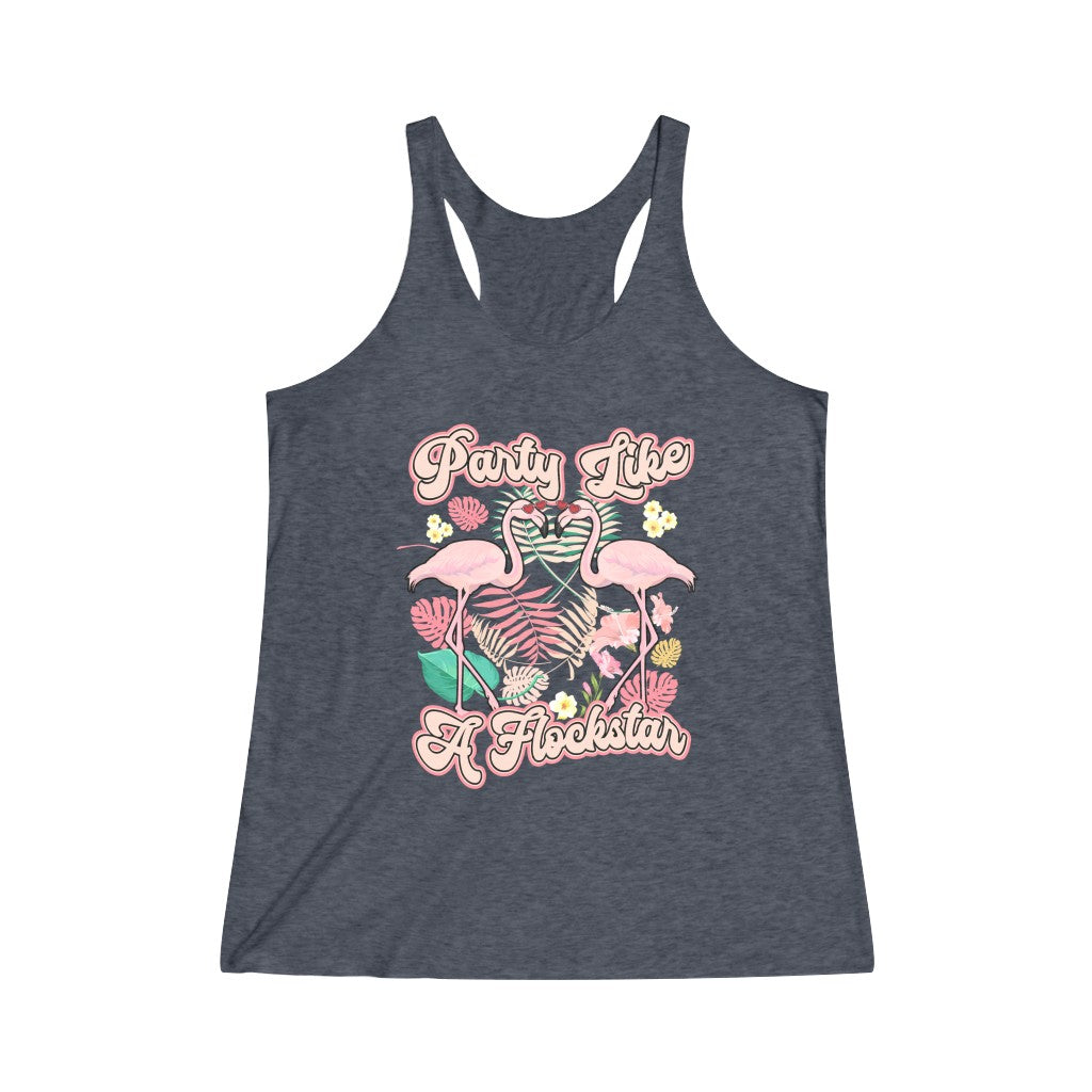 Party Like A Flockstar Racerback Tank