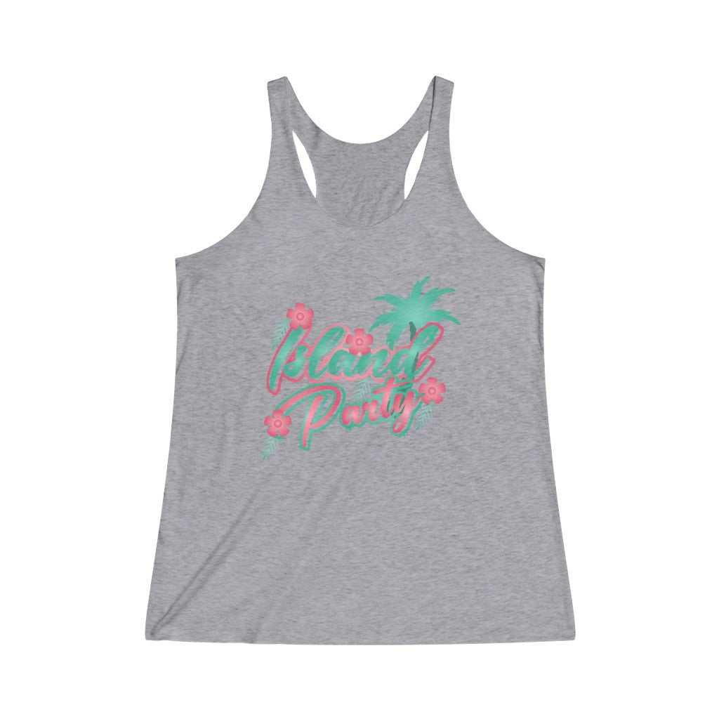 Island Party Racerback Tank