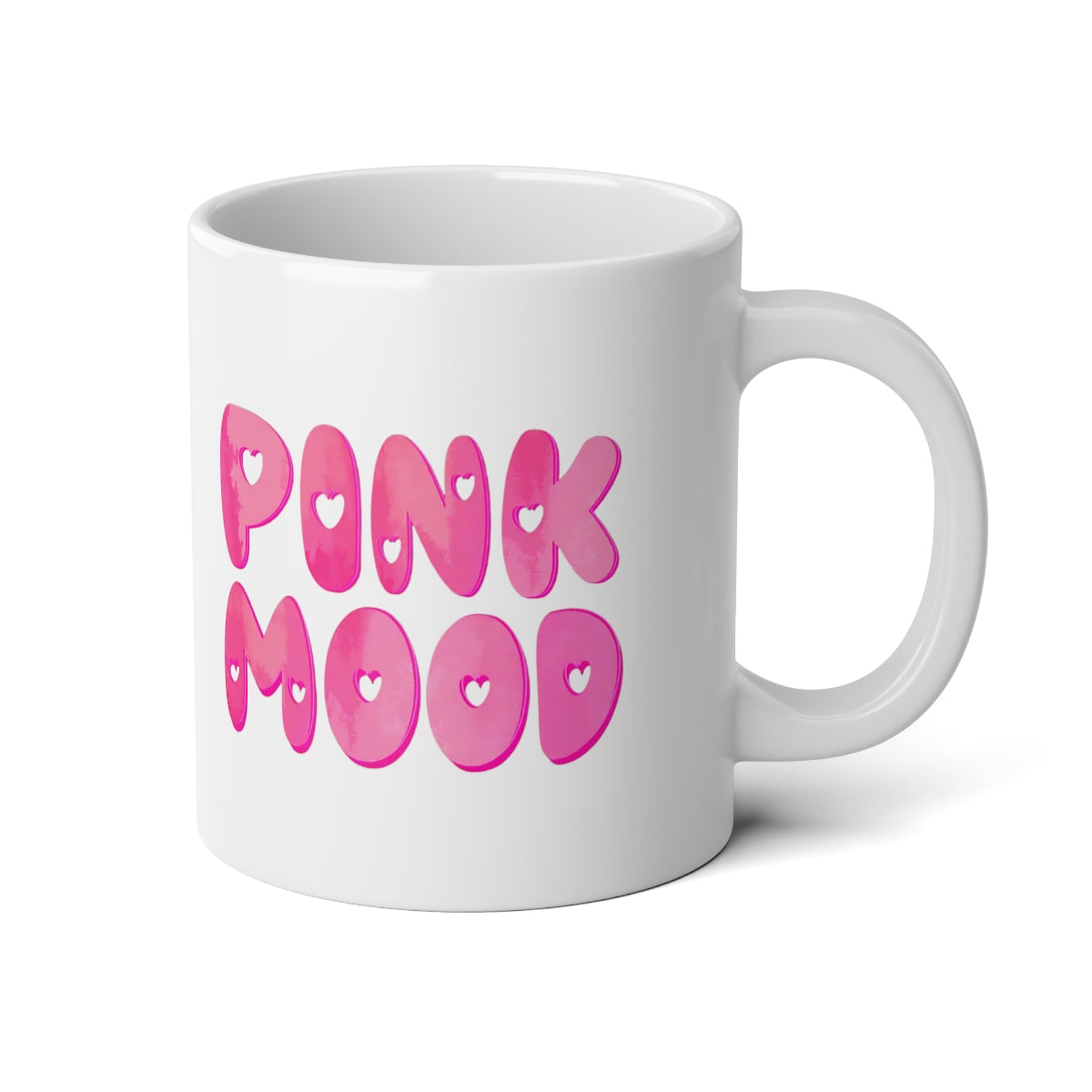 Pink Mood Jumbo Mug, 20oz