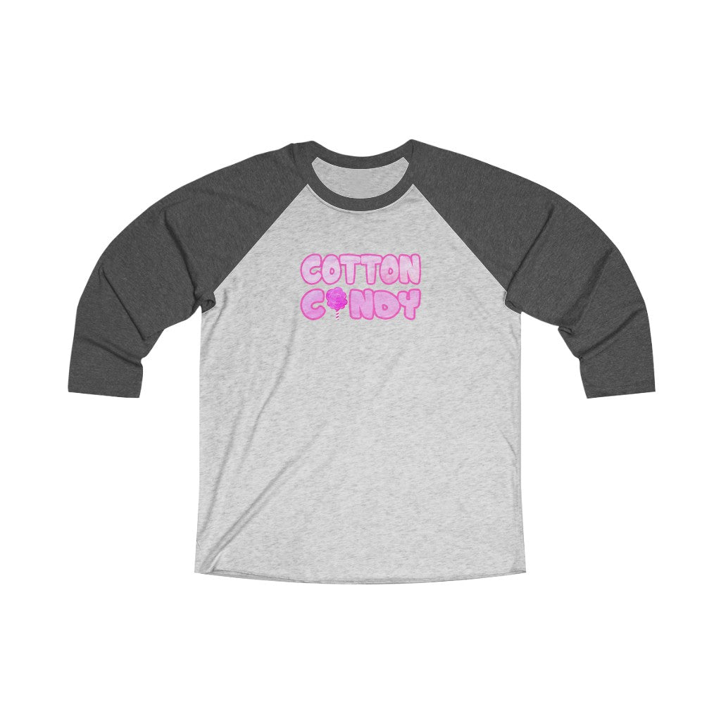 Cotton Candy 3/4 Raglan Tee