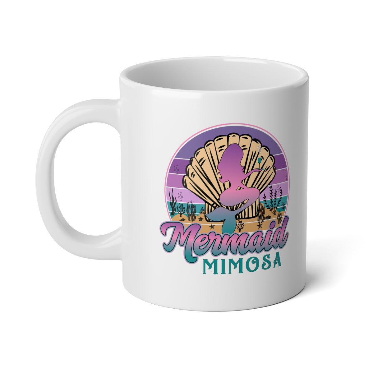 Mermaid Mimosa Jumbo Mug, 20oz