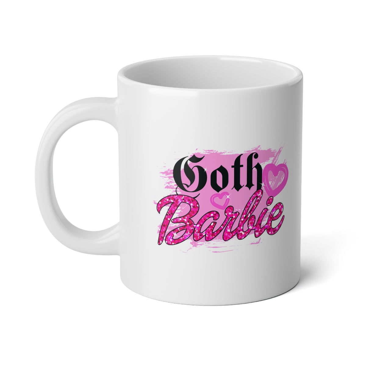 Goth Barbie Jumbo Mug, 20oz