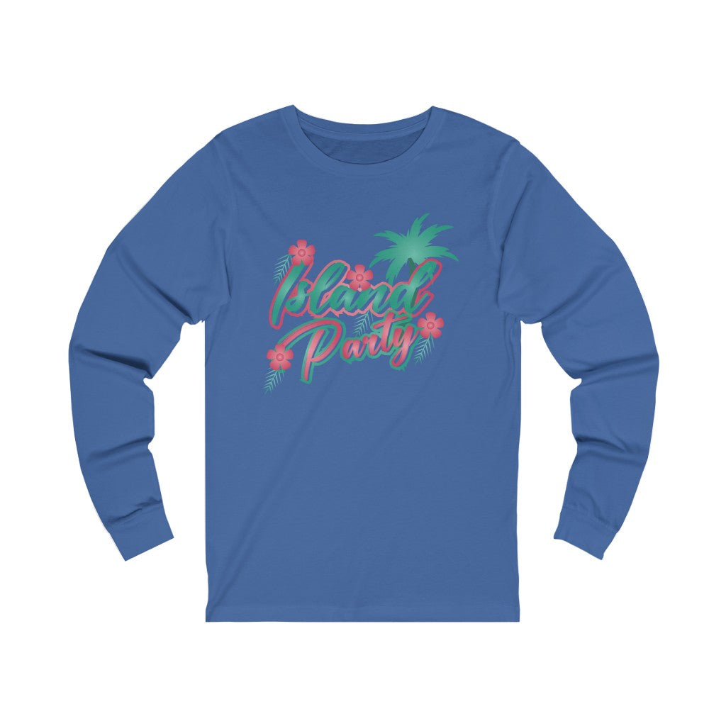 Island Party Long Sleeve Graphic Tee