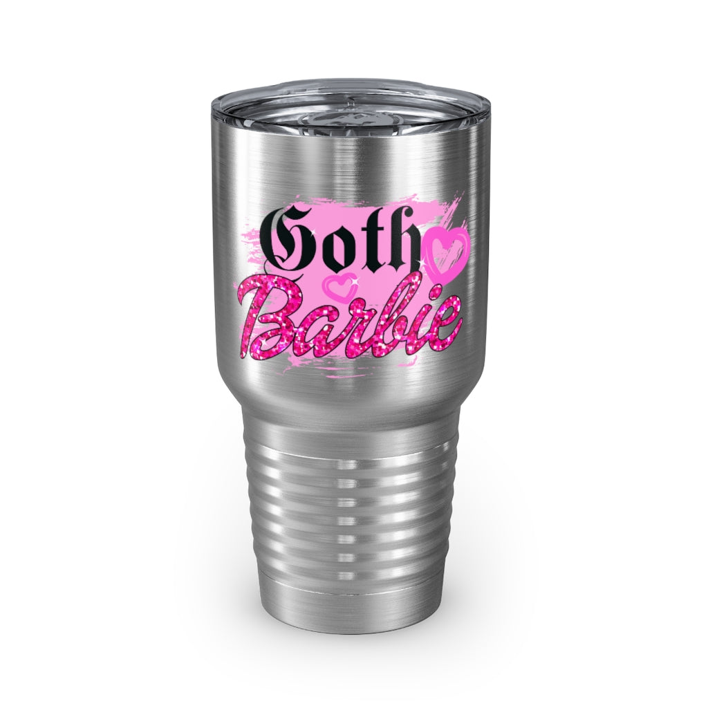 YETI Rambler Tumbler BARBIE PINK SPARKLE 30oz Stainless Steel Mug