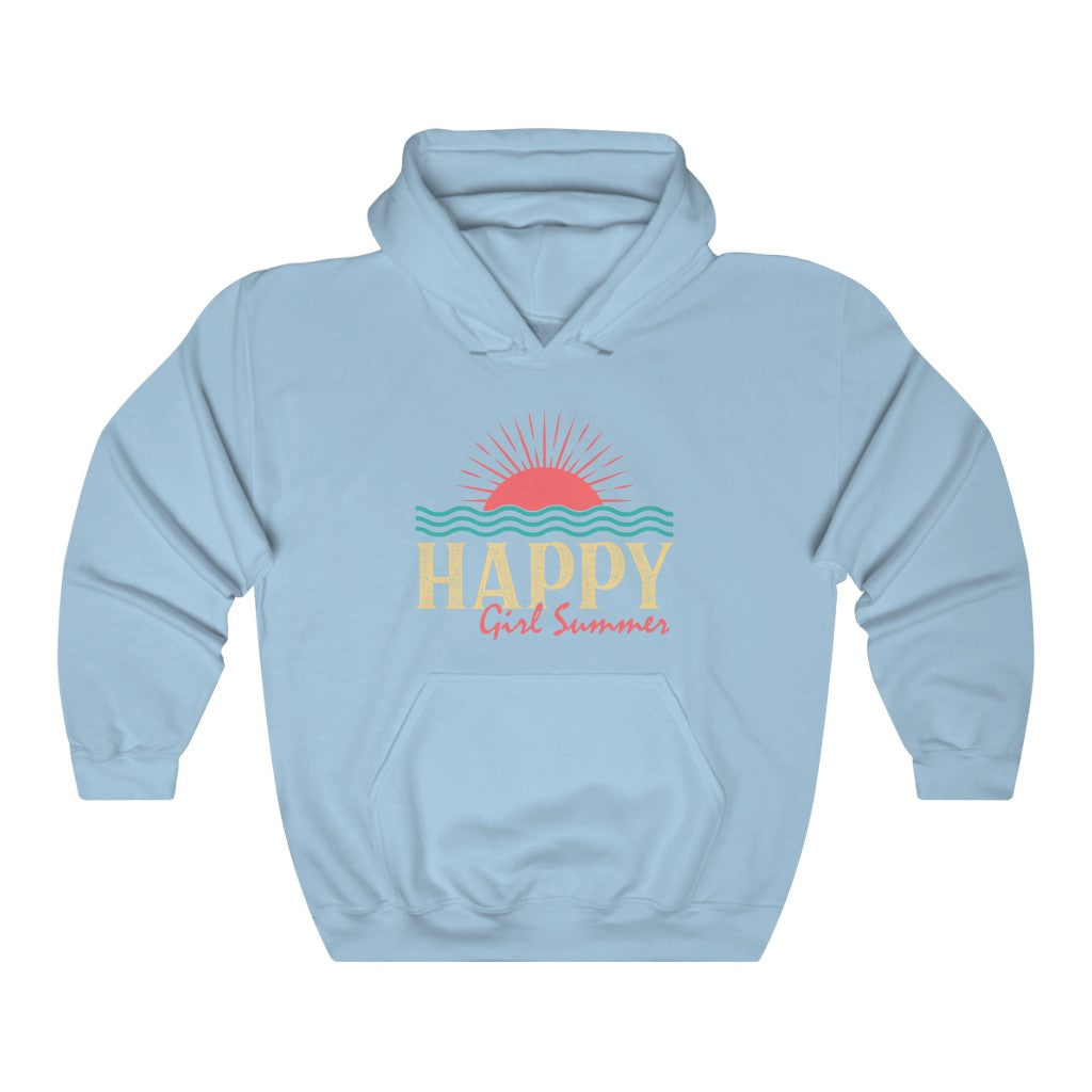 Happy Girl Summer Hooded Sweatshirt