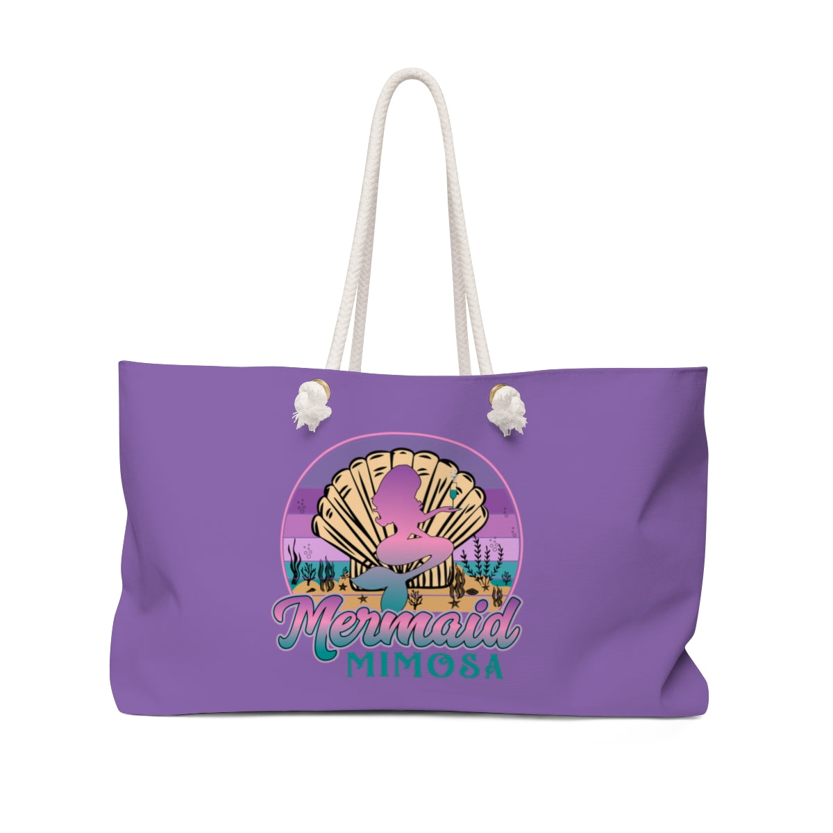 Mermaid Mimosa Weekender Bag