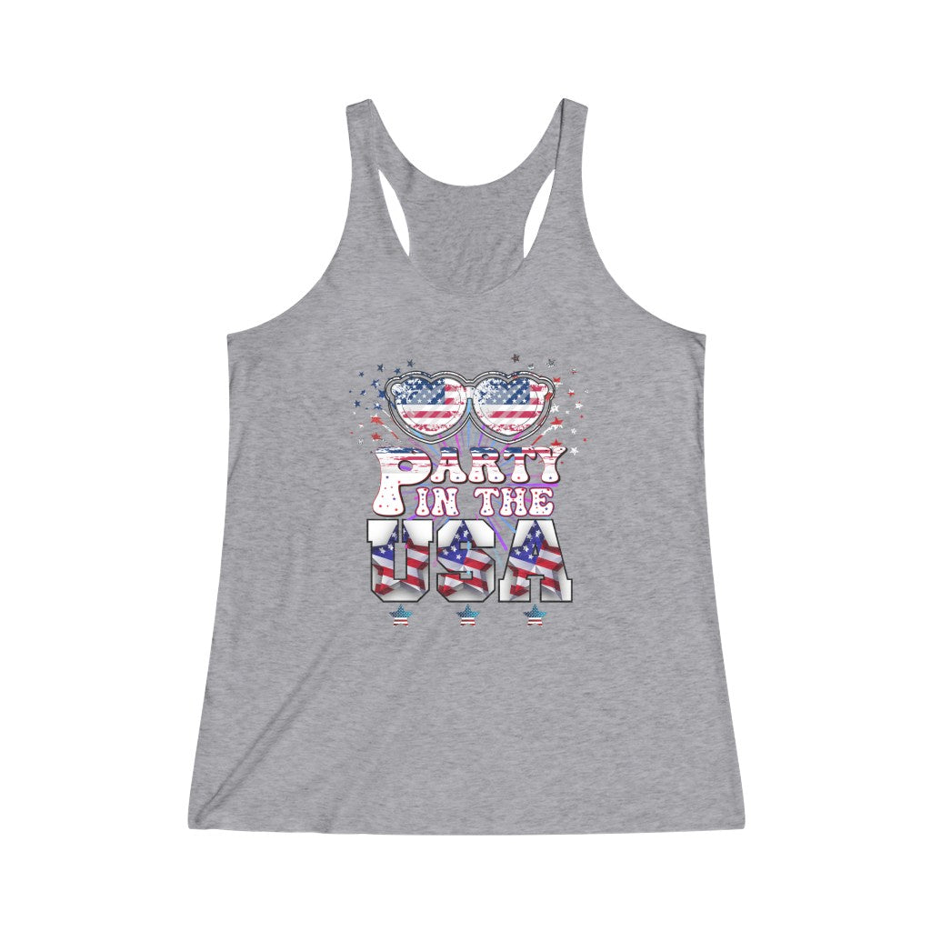 Party In The USA Racerback Tank