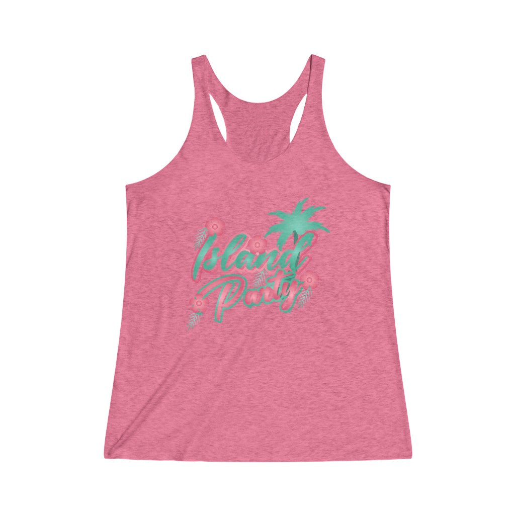 Island Party Racerback Tank